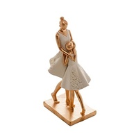 WOLFF - Figura Decorativa em Resina Família Branco 10x7x20cm | Decore com Estilo e Sofisticação - imagem 2