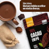 Cacau Em Pó Alcalino Natural 100% Cacau 454g - Wood Superfoods - imagem 1