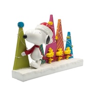 Estatueta LED Peanuts Holiday Tree Parade com Snoopy e Woodstock - 21,5 cm - imagem 5