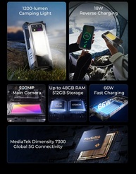 OUKITEL WP100 Titan 5G: O Imbatível! - imagem 3