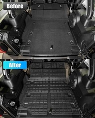 Tapete de Porta-Malas Jeep Wrangler JL 4 Portas (2018-2024) - Proteção Total All-Weather - imagem 4