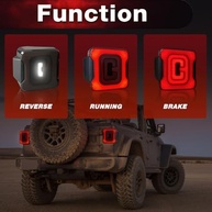 Lanterna Traseira Fumê EOMD para Jeep Wrangler JL 2018-2025: Estilo e Segurança Aprimorados - imagem 4