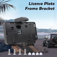 Suporte de Placa Traseira com Luz para Jeep Wrangler JK/JKU 2007-2017 - Proteção e Visibilidade - imagem 3