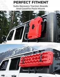 JOYTUTUS Kit Painel Molle Traseiro para Wrangler JL 2018-2024: Organize e Maximize seu Espaço! - imagem 3