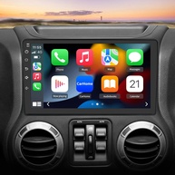 Central Multimídia EagleNav 10" Android 13 para Jeep Wrangler, Compass, Patriot e mais - GPS, CarPlay/Android Auto Sem Fio - imagem 1