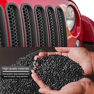 Transforme Seu Jeep Wrangler JK: Encaixes de Grade Frontal Premium (Preto Fosco) - imagem 5