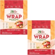 Kit com 2 Pacotes de Massa Tipo Tortilha para Wrap sem Glúten de 220g cada - Casa Rigani - imagem 1