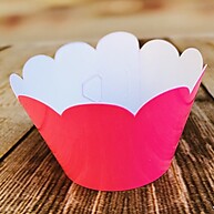 Wrappers Rosa Neon: Decore Seus Cupcakes! - imagem 1