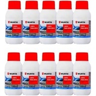 10 Unidades Limpador de Parabrisa Liquido Para Reservatorio do Carro 100ml Wurth - imagem 1