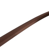 Rodapé Eva Autocolante Flexível 2,5cm x 1,5cm 10 Metros - Marrom | Proteção e Estilo para Paredes e Móveis - imagem 4