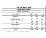 Pimenta Caiena em Pó 500g Embalagem Abre e Fecha - X Roots - imagem 3