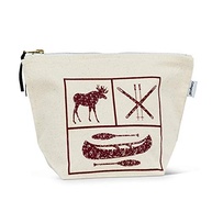 Abbott Collection 1256-POUCH-11 Bolsa de crachá de ícones - 17,8 x 26,7 cm C, marfim/vermelho - imagem 2