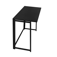 Mesa Dobrável para Estudo e Escritório - Design Moderno com Tubo Preto Fosco 0,80m x 0,45m - imagem 2