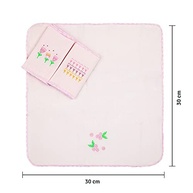Paninho de Boca para Bebê com Bordado | Papi Compose 38cm x 38cm, 100% Algodão Macio - imagem 5