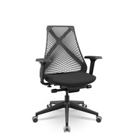 Cadeira de Escritório Presidente Tela BIX X+ Sincron Slider - Conforto e Estilo para o Seu Ambiente de Trabalho - imagem 1