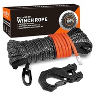 Corda de Guincho Sintético AUTOBOTS 10.2mm x 15m - Potência e Segurança para seu Off-Road - imagem 2