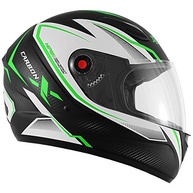 Capacete Moto Fechado Fokker Carbon X Fosco Verde - Segurança e Estilo Premium - imagem 5