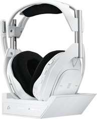Headset Gamer Sem Fio Logitech G Astro A50 X LIGHTSPEED + Base Station, Com Conexão Bluetooth e HDMI 2.1 Passthru, Tecnologia PLAYSYNC, Compatível Com Xbox Series X|S, PlayStation, PC/Mac - Preto - imagem 1
