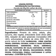 Tempero Lemon Pepper Premium 1kg - X Roots - imagem 3