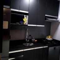 Adesivo Vinil Preto Fosco para Geladeira e Móveis | 3m x 70cm | Impermeável e Autocolante - imagem 5