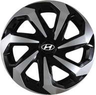 Jogo 4 Calotas Esportivas Spider Aro 15 Preto/Prata para Hyundai HB20 (Hatch, Sedan, X) - imagem 4