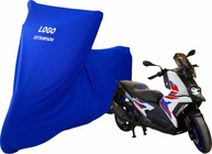 Capa Premium Tedico Helanca Lycra Azul para BMW C 400 X: Proteção e Estilo - imagem 1