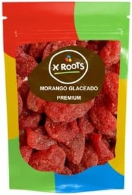 Morango Glaceado Desidratado Muito Saboroso Importado 1kg - X Roots - imagem 1