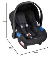 Bebê Conforto Burigotto Touring X Preto: Segurança e Conforto para o Seu Pequeno - imagem 3