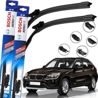 Par de Palhetas Limpador Parabrisa Bosch Aerofit Multiclip para BMW X1 (2009-2014) - imagem 2