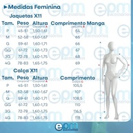 Jaqueta Naked X11 Com Prote??o Imperme?vel Feminina Motociclista Motoqueiro - imagem 4