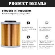 Filtro de Óleo Premium 420956123 para Can-Am Maverick X3, Outlander, Renegade, Sea-Doo e Ski-Doo - imagem 5
