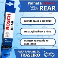 Palheta Limpador Vidro Traseiro Bosch Original BMW X3 (2011-2025) - Visibilidade Impecável - imagem 3