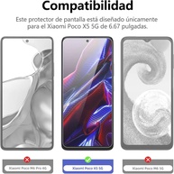 Película Poco X5 5G: Vidro Temperado 9H Anti-Risco - imagem 2