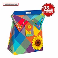 Caixinhas Surpresa Junina: Kit 8 Camisas Xadrez - imagem 2
