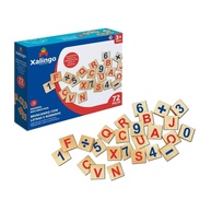 Xalingo: Jogo de Letras e Números 72 Peças - imagem 1