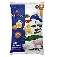 Xalingo Mini Animais: 25 Peças para Criar e Brincar! - imagem 1