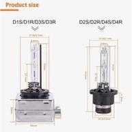 Ilumine Seu Caminho: Lâmpada Xenon D1S 6000K Super Vision - Brilho e Segurança Original HID - imagem 4