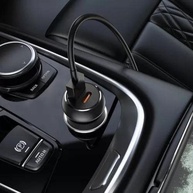 Carregador Veicular Turbo 38W PD + QC 3.0: Carga Rápida para iPhone, Samsung e Xiaomi - imagem 5