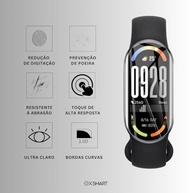 5x Película Gel Premium para Xiaomi Mi Band 10: Proteção Total e Toque Perfeito - imagem 3