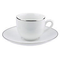 Xícara de Café Legacy Silver: Luxo à Sua Mesa - imagem 1