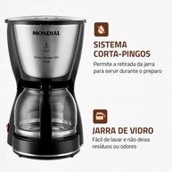 Cafeteira Mondial Dolce Arome: 18 Xícaras! - imagem 2