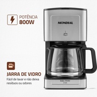 Cafeteira Mondial Dolce Arome: 32 Xícaras! - imagem 2