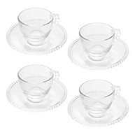 Xícaras de Café Crystal Pearl 80ml Wolff: Elegância no seu café - imagem 1