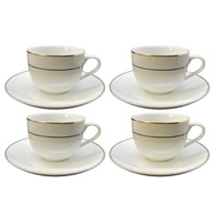 Xícaras de Café Douradas: Elegância à Sua Mesa - imagem 1