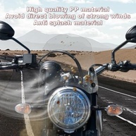 Para-brisa Xitomer para Scrambler 400/800 (2015-2020) - Transparente e Resistente - imagem 4