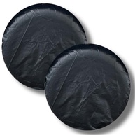 Kit 4 Capas Protetoras de Pneu em Couro Ecológico - Proteção Premium Contra Xixi de Cachorro - imagem 2