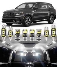 Kit Lâmpadas LED Interior Carro BMT xms para Kia Sorento MQ4 (2021-2024) e Telluride LX (2020-2023) - Super Brilhante 6000K (8 Peças) - imagem 2