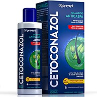 Xô Caspa! Shampoo Cetoconazol Prevent Pharma 100ml - imagem 1