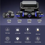 Câmera Veicular 4CHs XRC TECH: Visão 360°, Noturna, GPS e Wi-Fi | Segurança Total - imagem 3