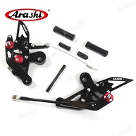 Pedaleiras Traseiras Ajustáveis Arashi 2.0 para Yamaha MT09, FZ09, FJ09 e XSR900 - Preto - imagem 5